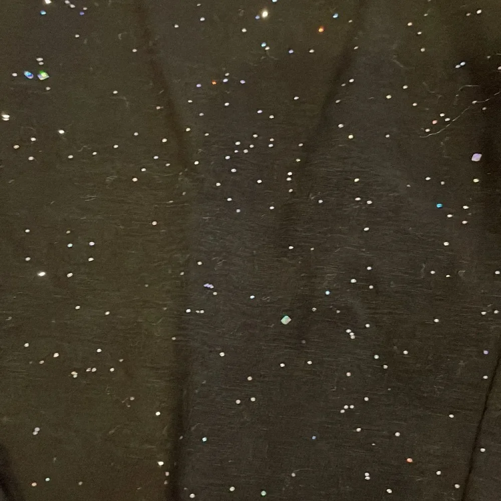 Gap Kids Girls Black with Sparkle Leggings